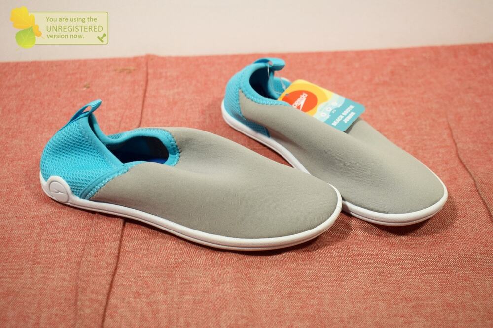 Speedo Junior Boys' Beach Bootie Water Shoes Gray Small 13-1